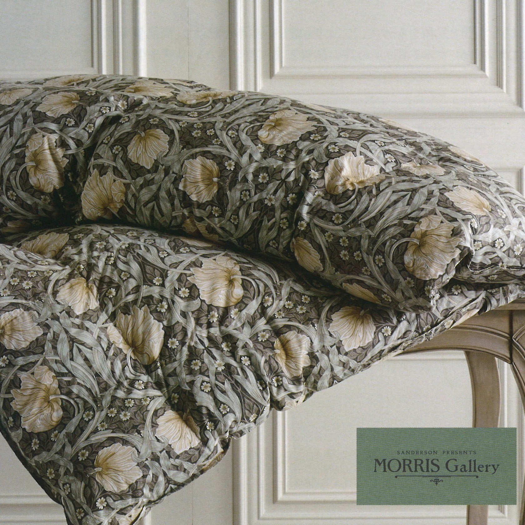 羽毛掛けふとん(ピンパーネル柄)