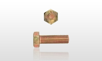 鉄六角ボルト(全ネジ)金剛鋲螺製